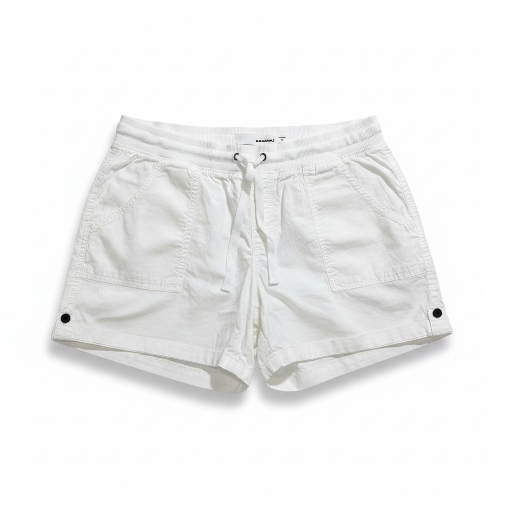Sonoma 16 Womens White Cargo Shorts Casual Boho Cotton Stretch Drawstring 5" XL